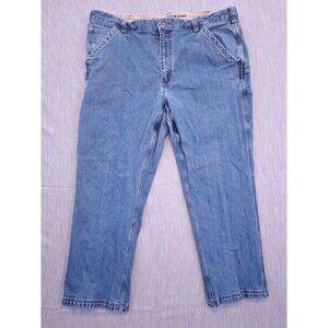 Duluth Trading Co. Flex Ballroom Relaxed Fit Denim Jeans Mens 42x30 Carpenter